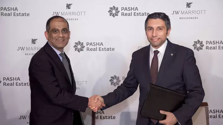 PASHA Real Estate Group and Marriott International sign agreement for JW Marriott Branded Residences in Tashkent