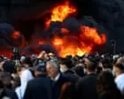 Student protests in Albania turn violent as demonstrators clash with police