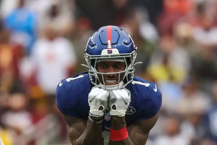 Giants OC Matt Nagy Laughs Off Questions About Malik Nabers' Usage