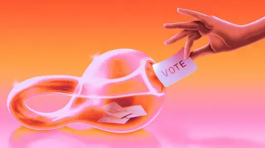 How Voting Is Like a Klein Bottle