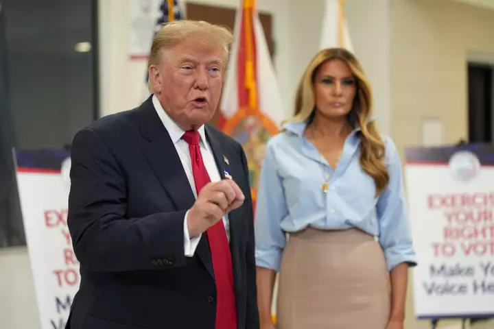 Donald and Melania Trump Vote Early as More Than 26 Million Cast Ballots