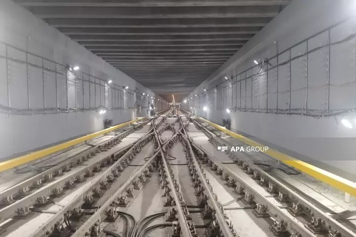“Həzi Aslanov” metro stansiyasında dalanın yenidən qurulması yekunlaşıb
