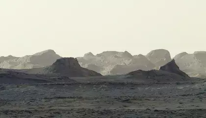 A Detailed Martian Rover Photograph Highlights Mysterious Cliffs on the Edge of One of Mars’ Mountains