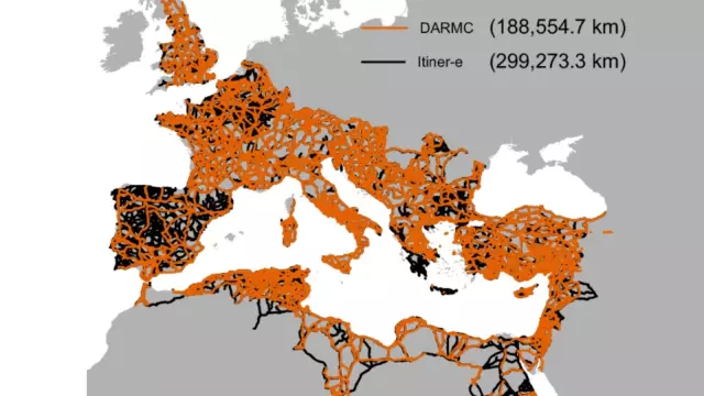 Mapped: Every known (and suspected) road in the Roman Empire