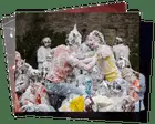 Foamy war? St Andrews students play out modern take on ancient ritual