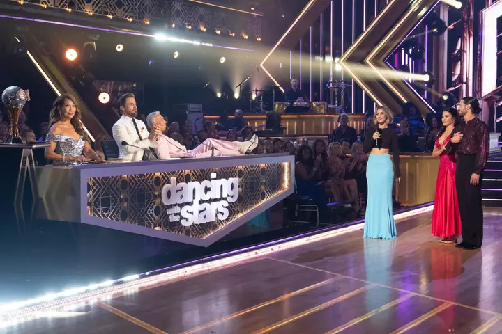 Sources Reveal How Producers Told Val Chmerkovskiy and Carrie Ann Inaba to Act During Their Live ‘Dancing With the Stars’ Reunion