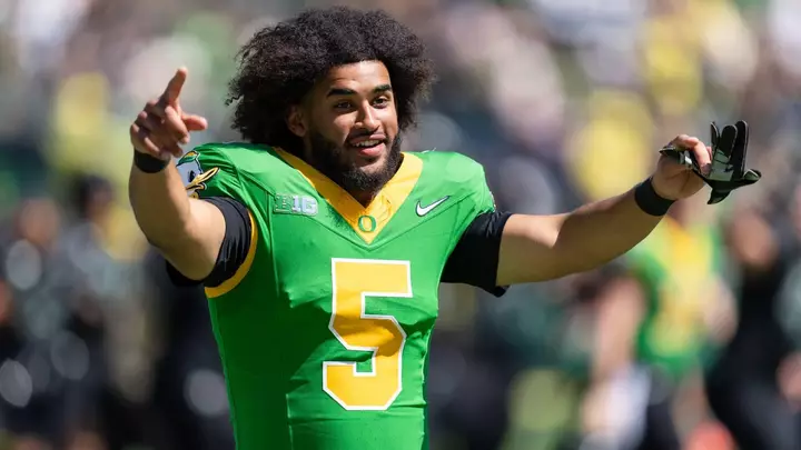 Oregon rules Dante Moore 'out' against Nebraska as QB competition looms