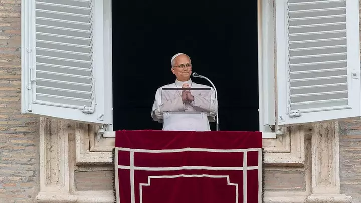 Pope Leo welcomed back as he delivers Angelus prayer days after lung cancer surgery