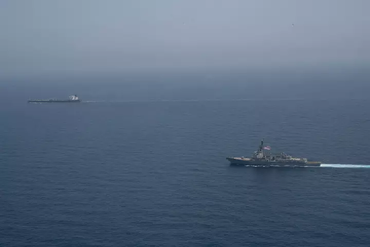Iran’s Guards say four tankers hit, three ships strike mines in Hormuz