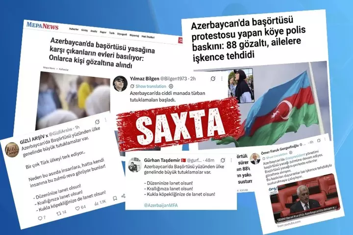 Azərbaycanın Media Şurası hicabla bağlı kütləvi həbs iddialarını rədd edir