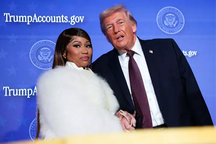Donald Trump and Nicki Minaj’s Relationship in Photos