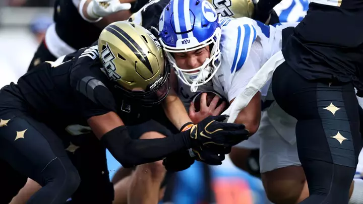 No. 2 BYU Falls in Overtime to UCF 39-31