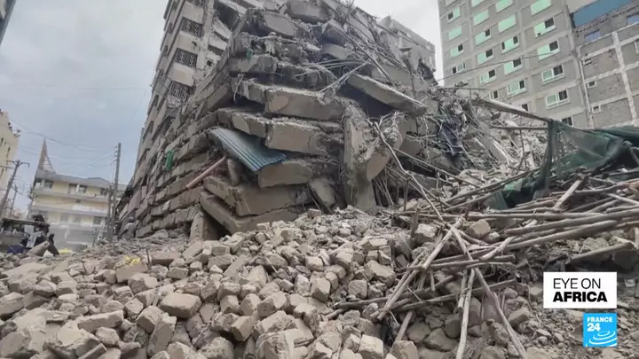 Nairobi‑də bina çökməsi, sağ qalanların axtarışı davam edir