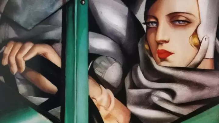 Great art explained: Tamara in the green Bugatti