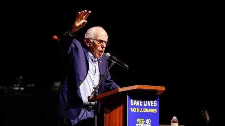 Sanders urges Trump to end Iran war and tax 'big oil'