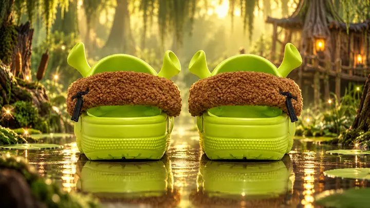 Crocs x DreamWorks Shrek Clog — Lime Punch Green, Ogre Ears, Full Swamp Mode: Where to Buy