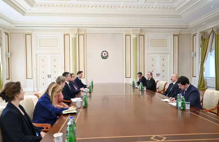 President of Azerbaijan Ilham Aliyev received Dutch foreign minister