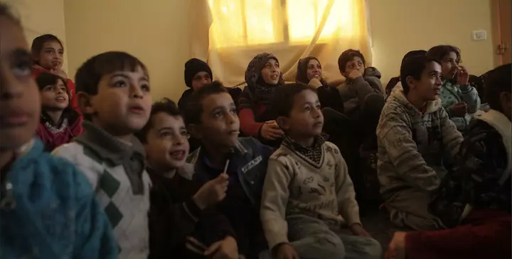 Cinema Amid the Ruins: How Two Sisters Built a Movie Theater For the Children of Gaza