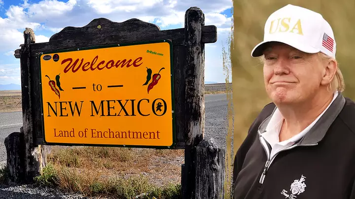 Trump, New Mexico'yu ‘Yeni Amerika’ adlandırmaq təşəbbüsünü yenidən başladır, daha yüksək ev dəyərləri və gəlirləri vurğulayır