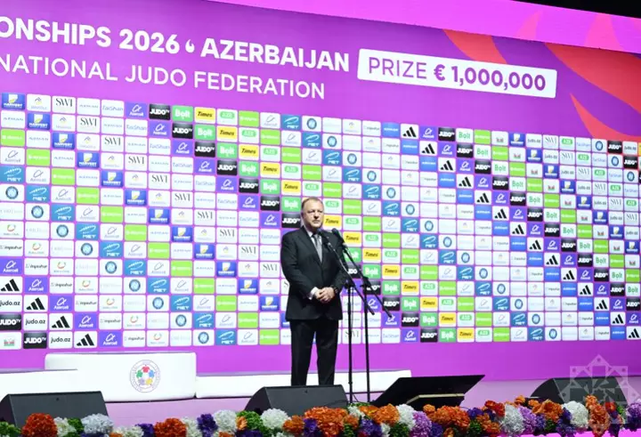 IJF Prezidenti Cüdo üzrə Dünya Çempionatının yüksək səviyyədə təşkilinə görə Azərbaycanı tərifləyib