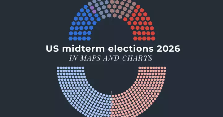US midterm elections 2026 in maps and charts