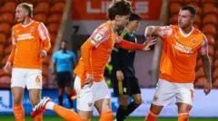 Blackpool beat Villa and Vale thrash Man City in Trophy