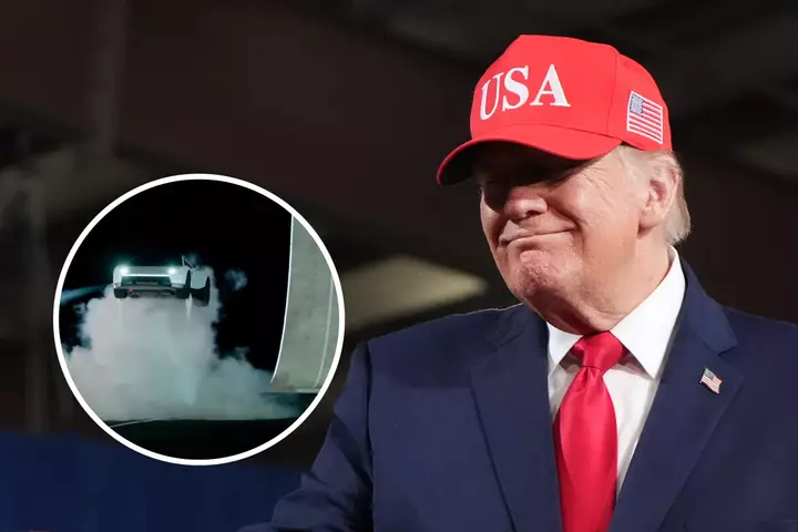 Elon Musk's Flying Tesla is the Perfect Ad for Trump's America
