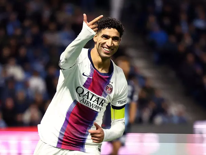 Hakimi-nin üç qolü PSG‑ni Ligue 1-də Le Havre‑də möhtəşəm 5-1 qalibiyyətə aparır