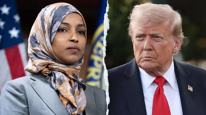 Trump says Ilhan Omar could go to jail or be deported, calls her ‘a disgrace to our country’