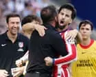 Avropa futbolu: Baenanın gec gələn zərbəsi Atlétikoya Barselonaya təzyiq yaratdı