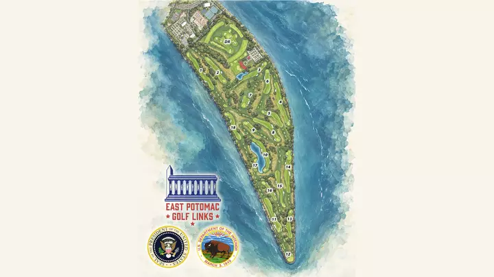 Trump unveils plan to transform historic DC golf course as judge tees off