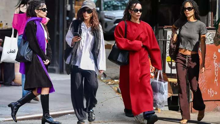 Fall Fashion Done Right—Zoë Kravitz Is Our Cold-Weather Muse