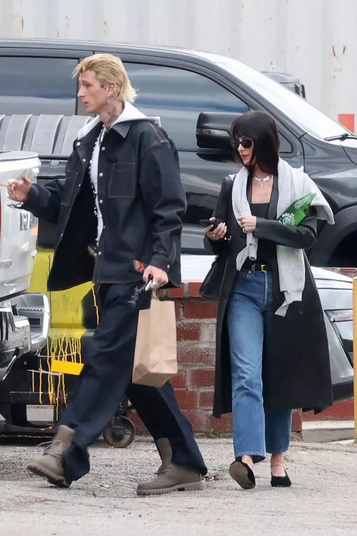 Dakota Johnson and Machine Gun Kelly Make Their Daytime Debut