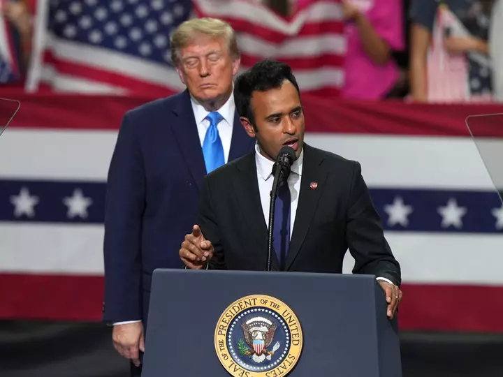 Trump backs Ramaswamy ad featuring rival Amy Acton’s estranged mother