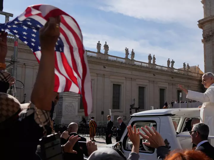 Pope Leo becomes first pontiff to vote in US general election