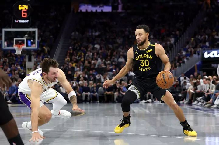Steph Curry Opens Up About His Viral Moment After Dropping Luka Doncic