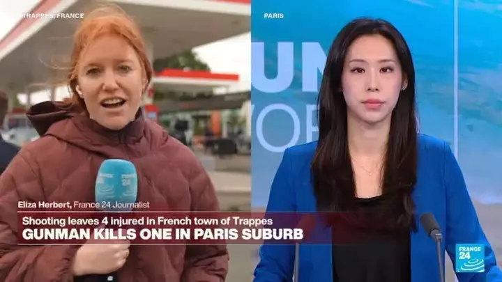 France: Gunman kills one and wounds four in town outside Paris