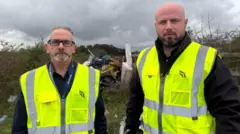The dump detectives on the trail of the fly-tippers