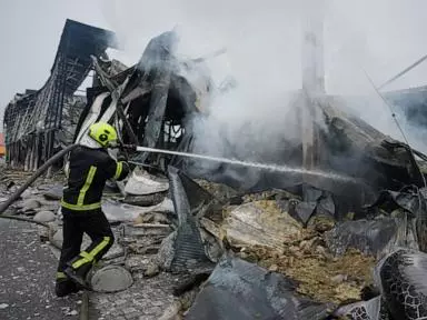 Russia pounds Ukraine with missiles and drones, hours after agreeing to peace talks