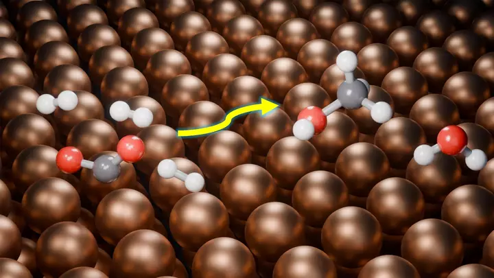 Süni intellekt CO2‑ni yanacağa çevirə biləcək gizli kimyəvi qısa yolu aşkar edir