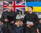 Burnham to host Zelenskyy at No 10 in show of ‘rock-solid’ support