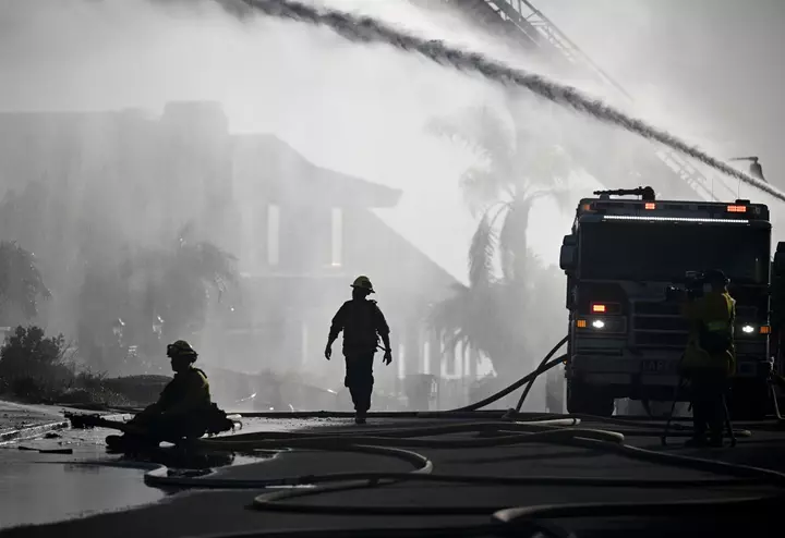 Norte Fire Images Show Multiple Homes Destroyed As Blaze Explodes