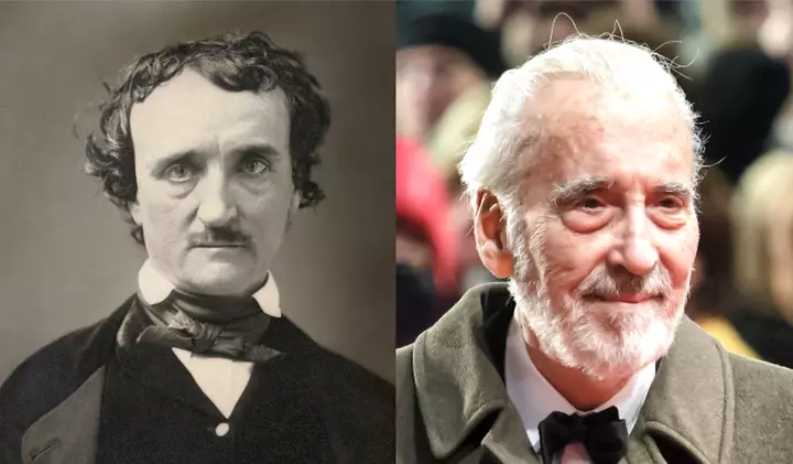 Christopher Lee Edgar Allan Poe‑un “The Raven”, “The Fall of the House of Usher”, “The Murders in the Rue Morgue” və daha çoxunu oxuyur