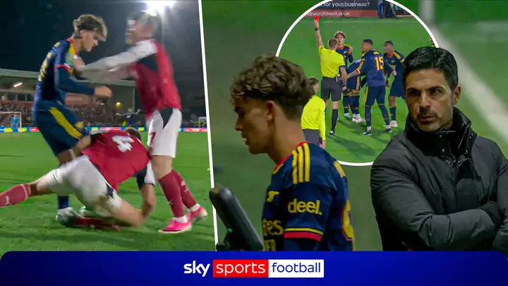 'Really harsh call' -  Dowman SENT OFF against Fleetwood