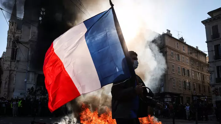 The week in pictures: Escalating protests across Europe and the tragic capsize of a migrant boat