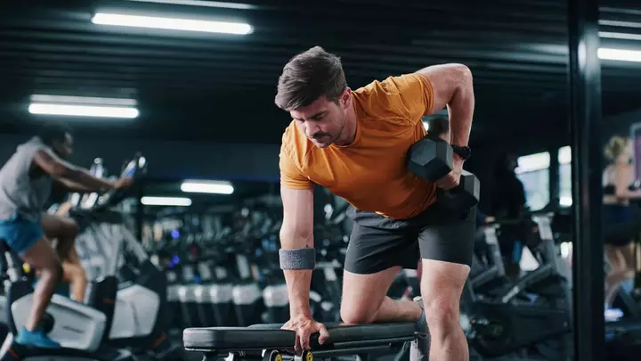 Can't Get to the Gym? Try a Speed and Performance Coach's Favorite Full-Body Workout Using a Single Dumbbell