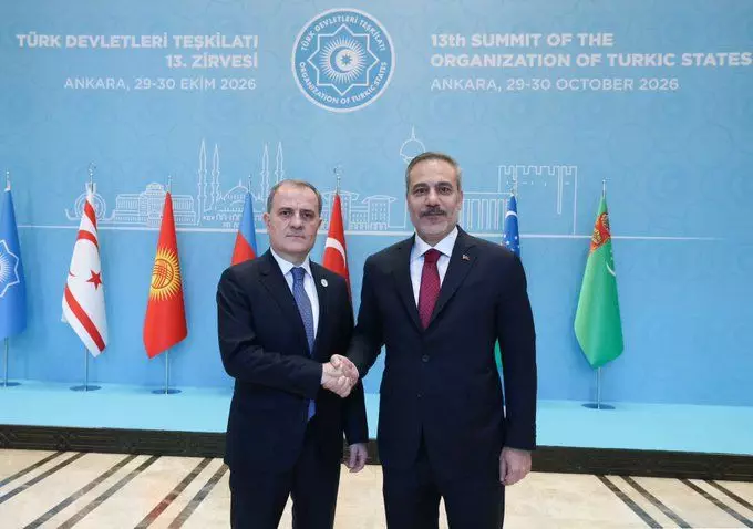Azərbaycanın Xarici İşlər Naziri Ceyhun Bayramov OTS görüşü üçün Ankaraya gəlir