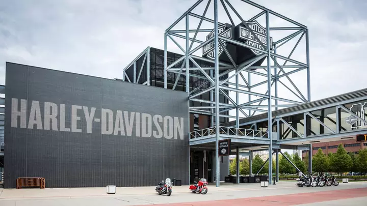 In 1903, two Milwaukee friends started Harley-Davidson in a 10-by-15-foot wooden shed and sold 3 motorcycles their first year; last year, it sold 132,535