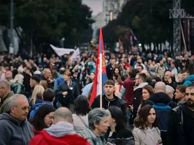 Serbia holds a parliamentary election as populist Vucic faces protesting students