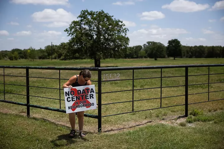 ‘Hideous’ and ‘devastating’: Data centers are shaping how these women vote